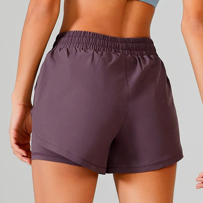 NeonFit Yoga Shorts