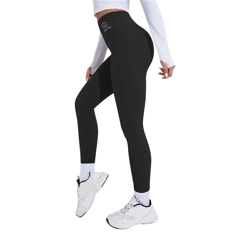High-Waist Mid-Calf Leggings