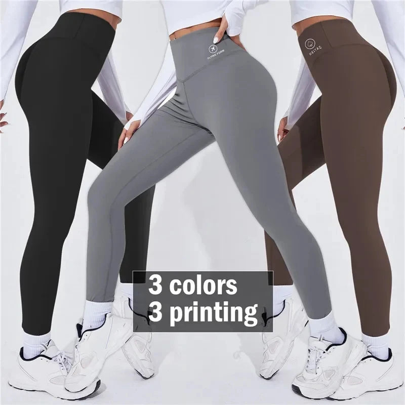 High-Waist Mid-Calf Leggings